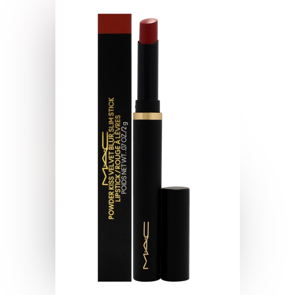 MAC Cosmetics Powder Kiss Velvet Blur Slim Stick Lipstick - #893 Sweet Cinnamon